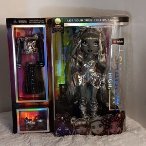 Rainbow High Shadow Series "Luna Madison" Doll